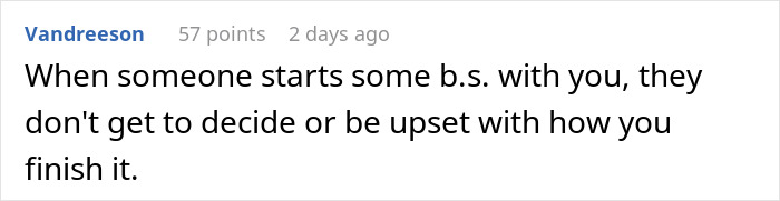 Comment about daughter in suit at prom, highlighting perspective on how to handle disputes. Comment about daughter in suit at prom, highlighting perspective on how to handle disputes.