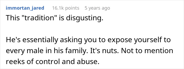 Groom’s Demand For A Virginity Inspection Costs Him His Fiancée: “I Ended It And Left Him” Groom’s Demand For A Virginity Inspection Costs Him His Fiancée: “I Ended It And Left Him”
