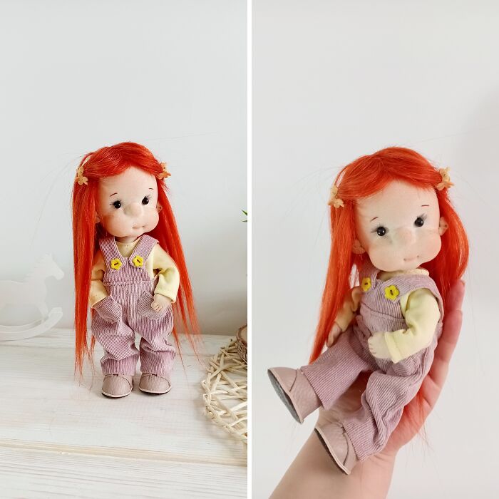 I Create Handmade Textile Dolls That Can Act As Imaginary Companions (10 Pics)