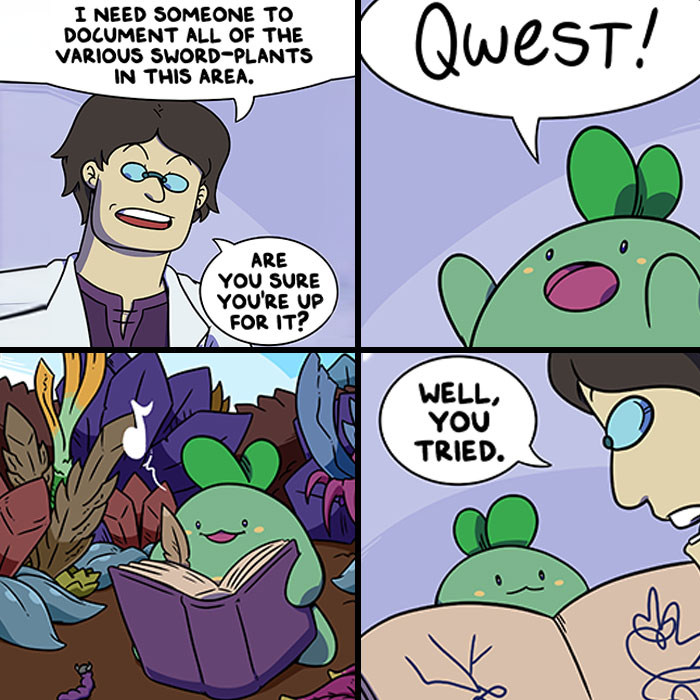 I Create Comics About An Adorable Adventurer Searching For Quests (19 New Pics)