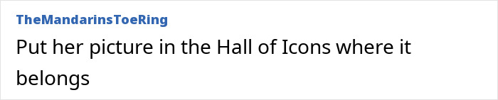 Comment praising woman for misgendering a senator as part of malicious compliance. Comment praising woman for misgendering a senator as part of malicious compliance.