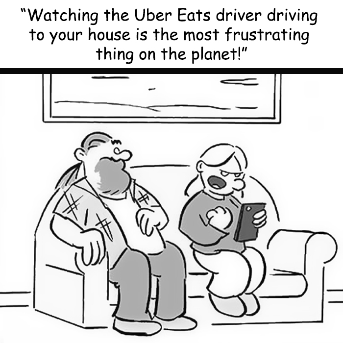 This Artist Made 40 Funny One-Panel Comics Featuring Absurd Situations