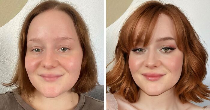 30 Comparison Pics Of How People Could Look Better With Minimal Changes