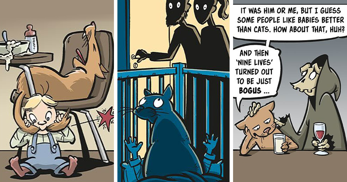 Hilarious Takes On The Afterlife Through 20 New Comics By This Artist ...