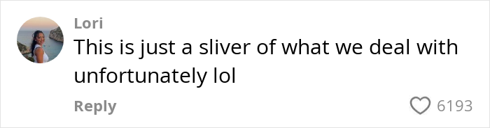 Comment by Lori about gym experiences, noting challenges women face, with 6193 likes. Comment by Lori about gym experiences, noting challenges women face, with 6193 likes.