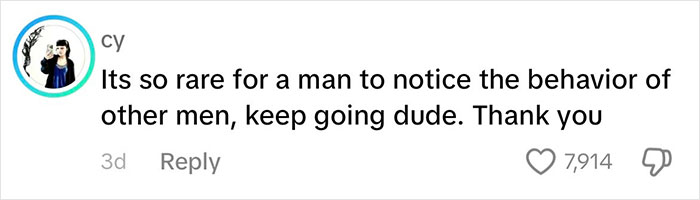 Comment on gym behavior of men, highlighting rare acknowledgment, with high engagement shown by likes and replies. Comment on gym behavior of men, highlighting rare acknowledgment, with high engagement shown by likes and replies.