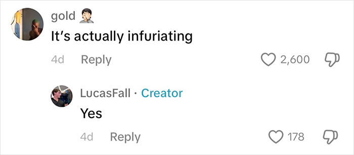 Comments discuss gym behavior; one says it's infuriating with 2600 likes, another agrees with 178 likes. Comments discuss gym behavior; one says it's infuriating with 2600 likes, another agrees with 178 likes.