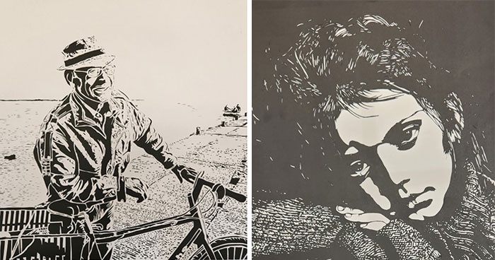 My 19 Handcut Artworks From A Single Piece Of Paper That Tell A Story