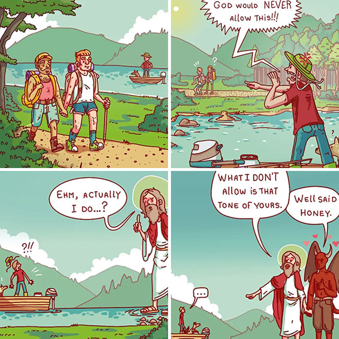 This Artist Created 40 Comics With Funny Twists And Unexpected Endings