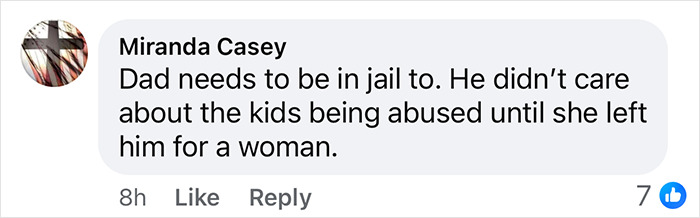 Comment discussing momfluencer abuse with emphasis on parental neglect. Comment discussing momfluencer abuse with emphasis on parental neglect.