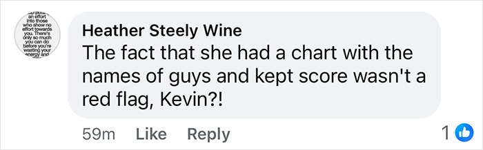 Social media comment about a chart related to momfluencer controversy. Social media comment about a chart related to momfluencer controversy.