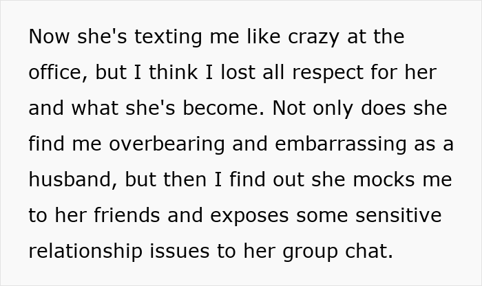 Man Confused Why Wife Lies About Him To Her Friends, Finds Even More Text Conversations