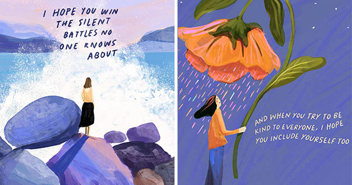 Artist Creates Uplifting Illustrations For Mental Wellness And Positivity (39 Pics)
