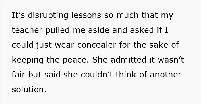 School Wants To Accommodate One Student&rsquo;s Condition At The Expense Of The Other&rsquo;s, Teen Vents Online