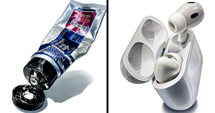 41 Mind-Blowing Hyperrealistic Drawings That Turn Ordinary Items Into Art, By This Artist