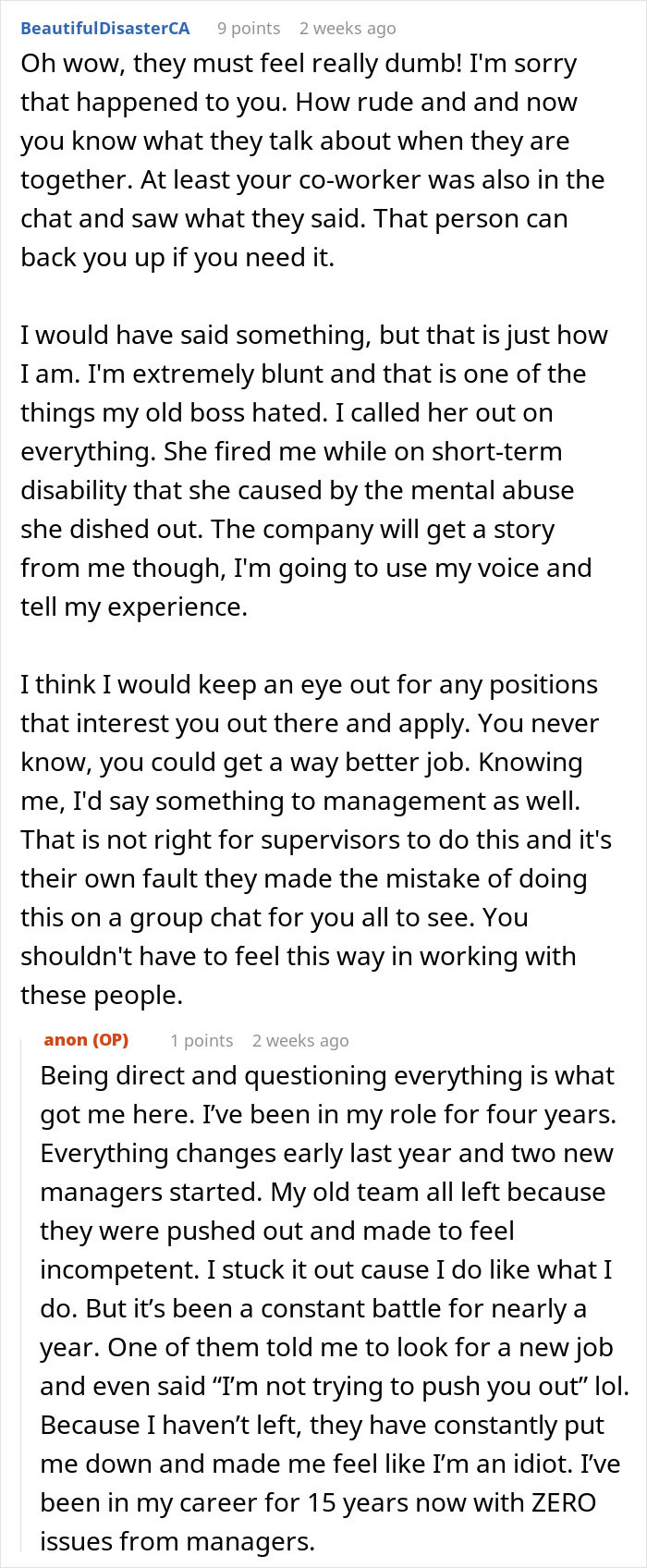 "Please Tell Me You Kept Screenshots": Employee Sees Horrible Messages In Group Chat