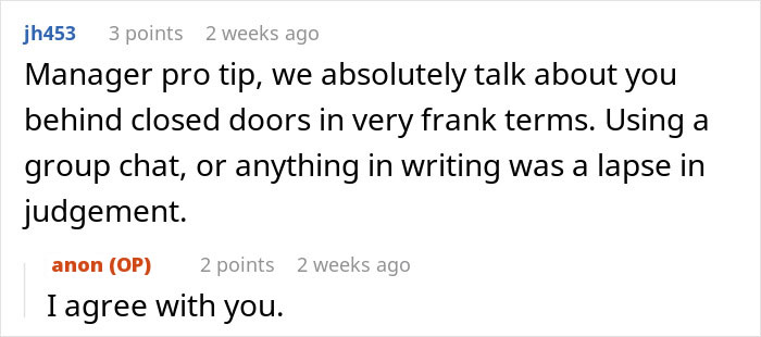 "Please Tell Me You Kept Screenshots": Employee Sees Horrible Messages In Group Chat