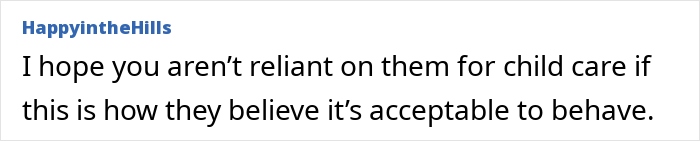 Comment by HappyintheHills expressing concern over child care behavior amidst lounge redecoration surprise. Comment by HappyintheHills expressing concern over child care behavior amidst lounge redecoration surprise.