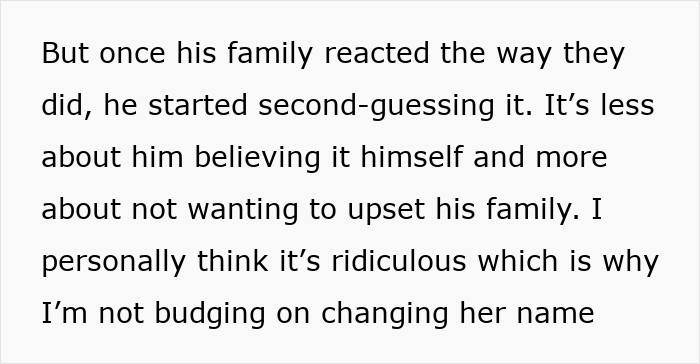 &ldquo;It&rsquo;s Ridiculous&rdquo;: Mom Stands Firm On Baby&rsquo;s Name Despite In-Laws&rsquo; Dramatic Reaction