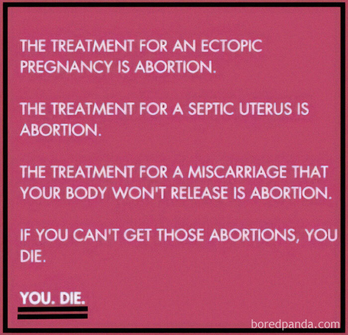 Text highlighting necessary medical treatments and the risks of not receiving them.