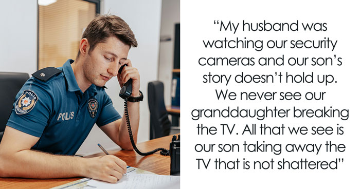 28YO Steals Parents’ TV Claiming His Niece Broke It, Mom Horrified To Learn Truth And Calls Police
