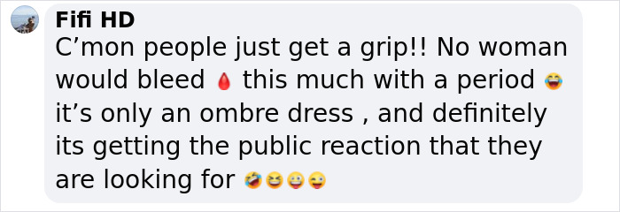 Social media comment about an influencer's "wetlook" dress causing controversy and public reaction. Social media comment about an influencer's "wetlook" dress causing controversy and public reaction.