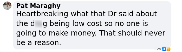 Comment about low-cost autism treatment and profit concerns.