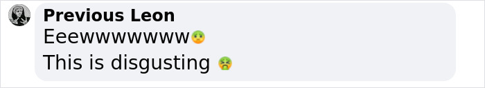 Comments reacting to viral video of tapeworm extraction.