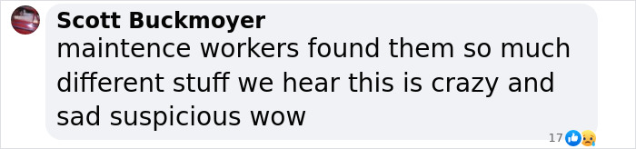 Comment expressing shock over discovery of mummified body of Gene Hackman's wife.