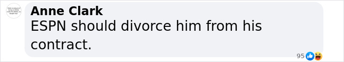 Comment about ESPN and contract in reaction to Stephen A. Smith's statement on Serena Williams and Super Bowl Crip Walk. Comment about ESPN and contract in reaction to Stephen A. Smith's statement on Serena Williams and Super Bowl Crip Walk.