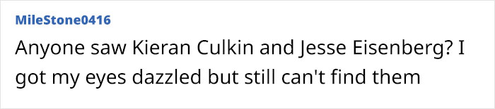 Text commenting on lack of diversity among 2025 Oscars nominees, mentioning actors Kieran Culkin and Jesse Eisenberg. Text commenting on lack of diversity among 2025 Oscars nominees, mentioning actors Kieran Culkin and Jesse Eisenberg.