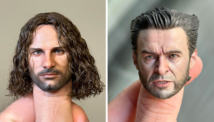 This Artist Paints Action Figures So Realistically, They Almost Look Like Real People (24 Pics)