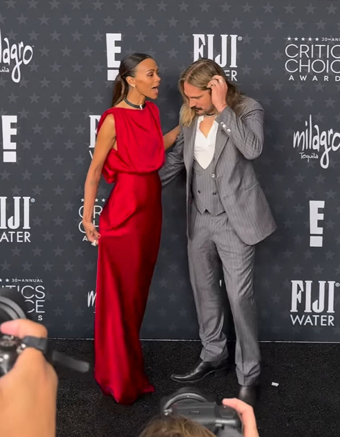 "Come Here!" Zoe Saldana&rsquo;s Explosive Moment With Husband Goes Viral