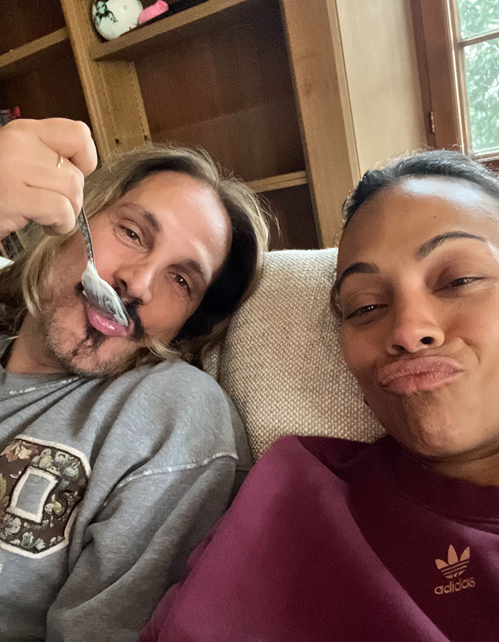 "Come Here!" Zoe Saldana&rsquo;s Explosive Moment With Husband Goes Viral