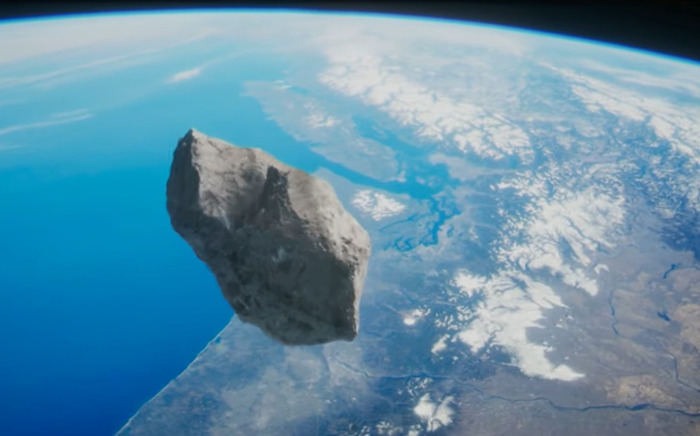 Asteroid threat over Earth. Asteroid threat over Earth.