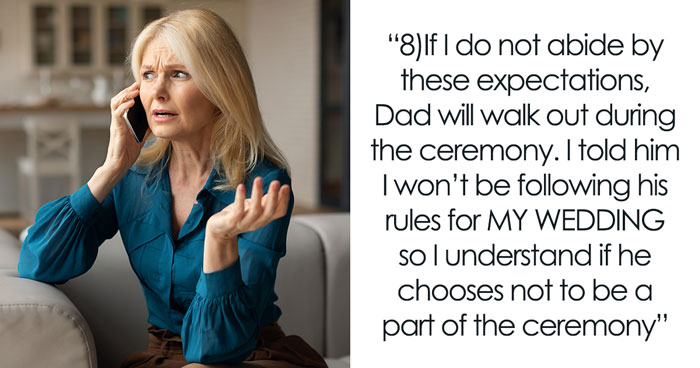 Stepmom And Dad Accuse Bride Of Infidelity After She Refuses To Give Into Their Wedding Demands