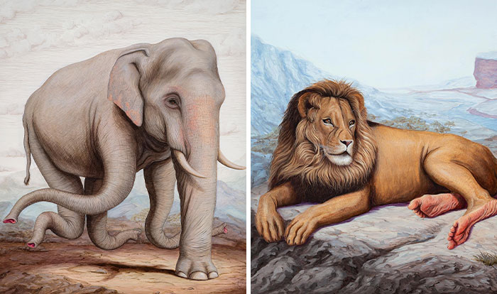 30 Mind-Bending Paintings By Bruno Pontiroli That Defy Logic