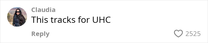 Commentary on UnitedHealthcare's actions, person expressing opinion with 2525 likes. Commentary on UnitedHealthcare's actions, person expressing opinion with 2525 likes.