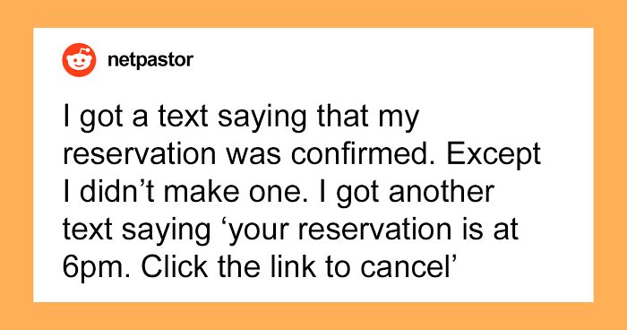 Man Cancels A Couple’s Valentine’s Dinner After They Used His Number For Reservations