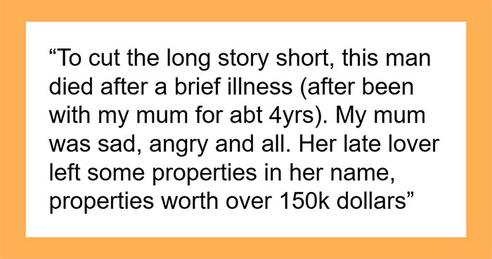 Man Is Always Cold To MIL’s Partner, Suddenly Demands Money After He Passes Away