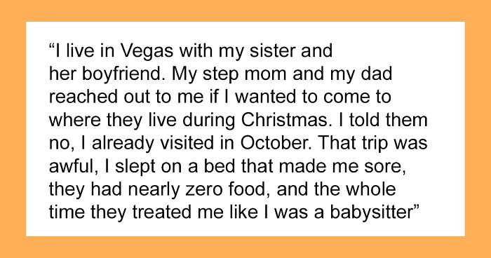 Parents Plan Trip And Expect Daughter To Watch Her Sibling—She Puts Her Foot Down