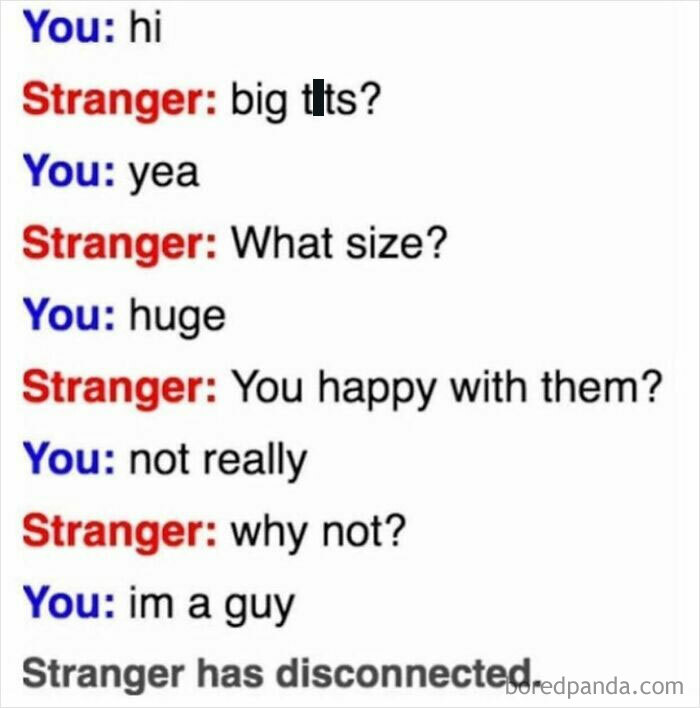 Chat screenshot of a woman handling a creepy DM with humor.