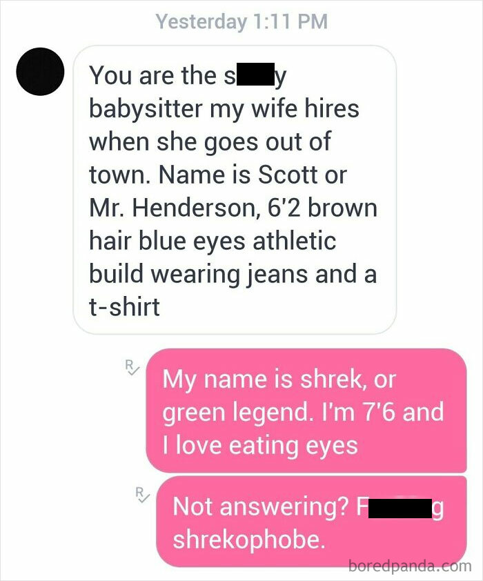 Screenshot of a conversation with women responding humorously to a creepy DM.