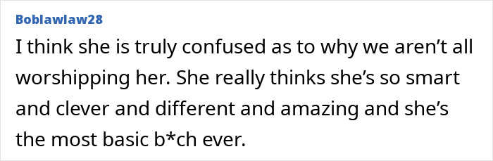 Image showing a critical comment about Meghan Markle's controversies. Image showing a critical comment about Meghan Markle's controversies.