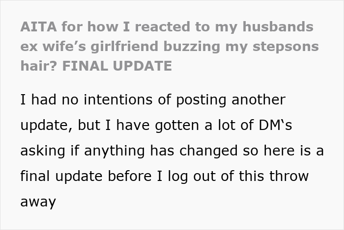 Bio Mom&rsquo;s GF Shaves Her Kid's Head Bald Without Asking, Stepmom Calls Her Out, Leads To Breakup