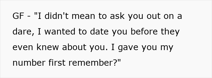 Girlfriend explains to boyfriend the truth behind their love story, addressing the mean-girl bet. Girlfriend explains to boyfriend the truth behind their love story, addressing the mean-girl bet.