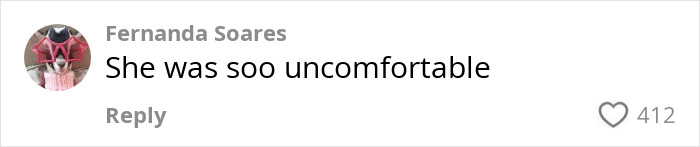 Comment by Fernanda Soares, accusing discomfort amid controversial interviews.