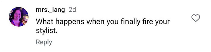 Instagram comment reacting to Taylor Swift's date night look with Travis Kelce.