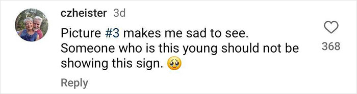 Comment expressing sadness over Chris Hemsworth's son's inappropriate picture, highlighting concern for his youth. Comment expressing sadness over Chris Hemsworth's son's inappropriate picture, highlighting concern for his youth.