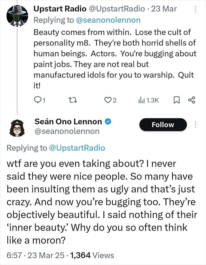 &ldquo;The Audacity Of This Nepo Baby&rdquo;: John Lennon&rsquo;s Son Sparks Debate Over &lsquo;Snow White&rsquo; Cast&rsquo;s Beauty